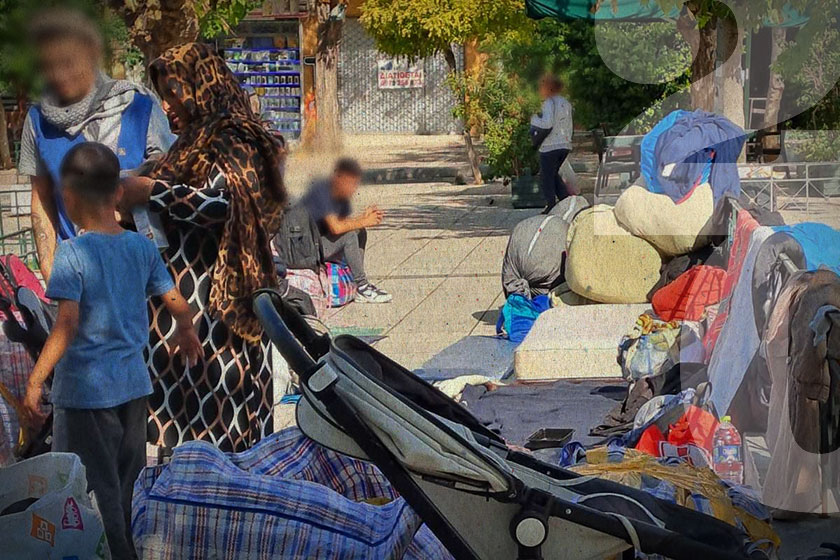 Η κυβέρνηση παρατά αβοήθητους πρόσφυγες στην Αθήνα (εικόνες)