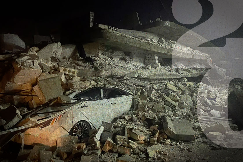 Σεισμός με εκατοντάδες καταρρεύσεις κτιρίων σε Τουρκία και Συρία
