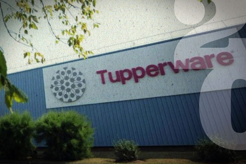 Λουκέτο στο εργοστάσιο της Tupperware μετά από μισό αιώνα λειτουργίας