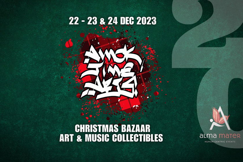 Amok Time Arts Christmas Bazaar στο Alma Mater με «υπογραφή» Μιθριδάτη