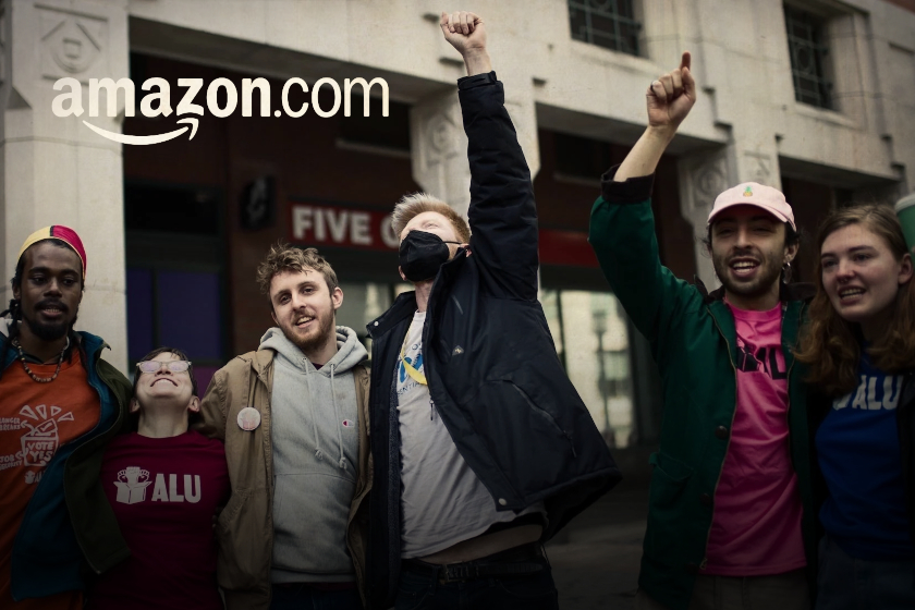 Ιστορική νίκη των εργαζομένων στην Amazon - Ψήφισαν υπέρ της ίδρυσης συνδικάτου (video)