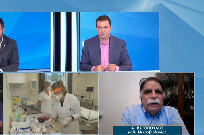 Βατόπουλος: «Εδώ και πολλούς μήνες οι αποφάσεις για την πανδημία είναι πολιτικές» (video)