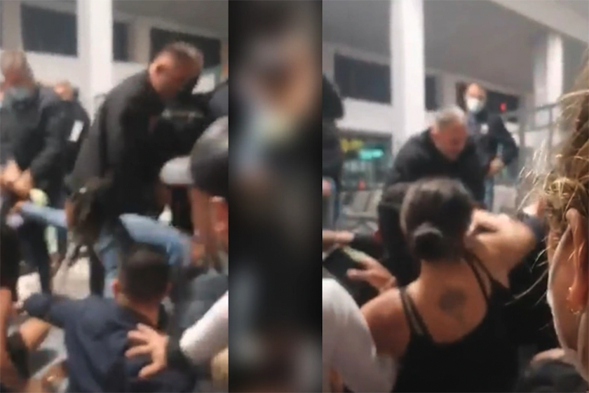 Αεροδρόμιο Ζακύνθου: Απίστευτες σκηνές αστυνομικής βαρβαρότητας κατά μεταναστών (video)