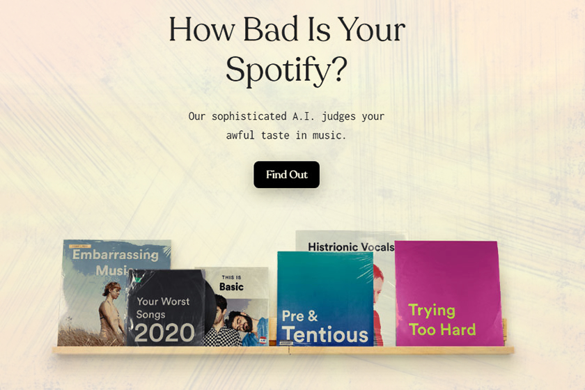 Πόσο «κακή» είναι η μουσική που ακούς στο Spotify; Κάνε το τεστ τεχνητής νοημοσύνης 