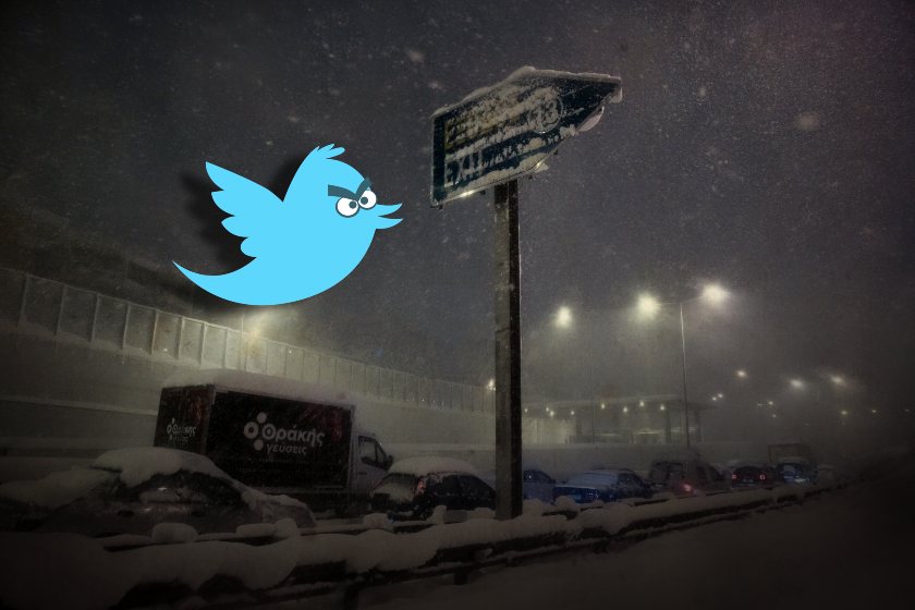 Κακοκαιρία: Οργή και απόγνωση στο Twitter για το επιτελικό κράτος