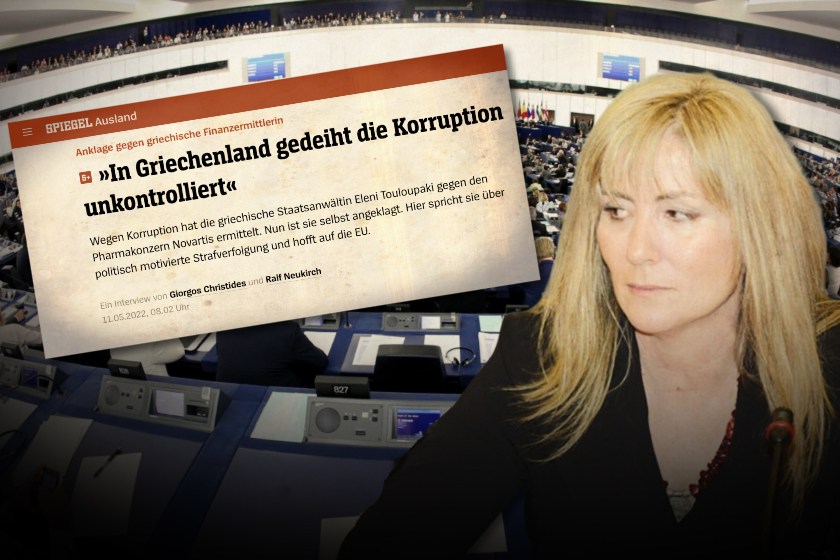 Τουλουπάκη στο Spiegel: «Ανεξέλεγκτη η διαφθορά στην Ελλάδα»